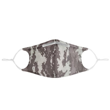 Load image into Gallery viewer, Nolen Legacy-Grey Camo Loop-Cut Face Mask w/ Nose Wire & PM2.5 Filter