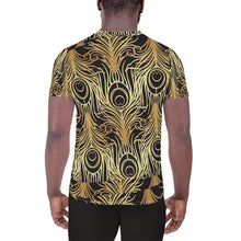 Load image into Gallery viewer, Nolen Legacy-Peacock Men's Athletic T-shirt