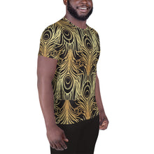 Load image into Gallery viewer, Nolen Legacy-Peacock Men's Athletic T-shirt