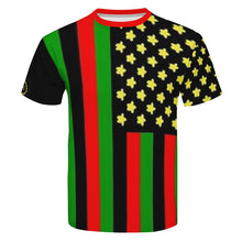 Load image into Gallery viewer, Nolen Legacy/ Juneteenth Flag Men's T-Shirt
