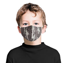 Load image into Gallery viewer, Nolen Legacy-Grey Camo Kids Adjustable Face Mask w/ PM2.5 Filter
