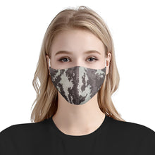 Load image into Gallery viewer, Nolen Legacy -Grey Camo Adjustable Face Mask w/ PM2.5 Filter
